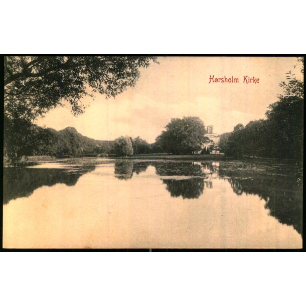 H�rsholm Kirke - Thorsagers Papir u/n - Ubrugt