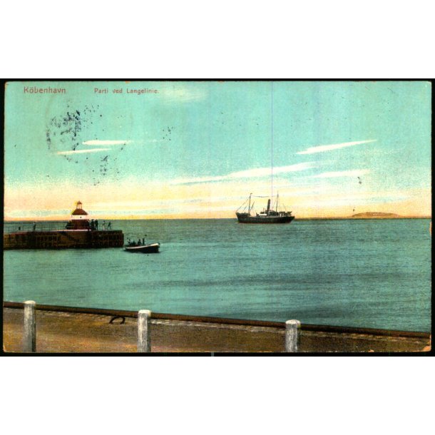 K�benhavn - Parti fra Langelinie - u/n - Brugt