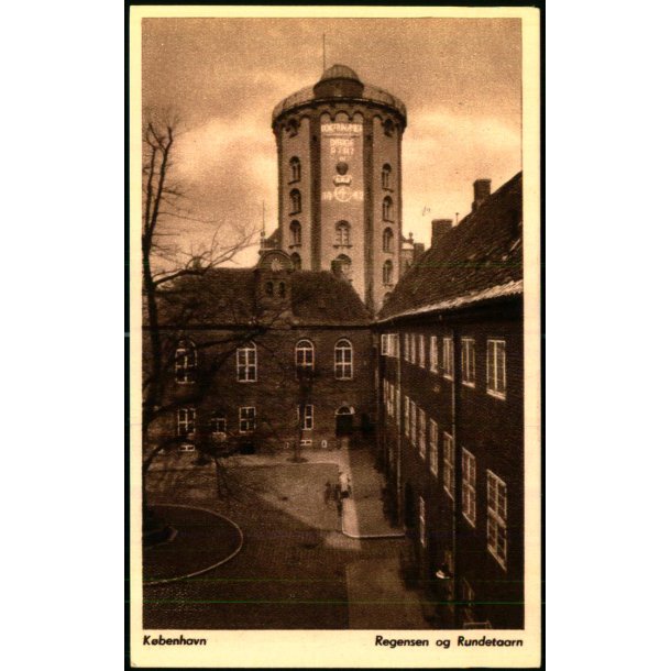 K�benhavn - Regensen og Rundetaarn - Meinckes 145 - Ubrugt