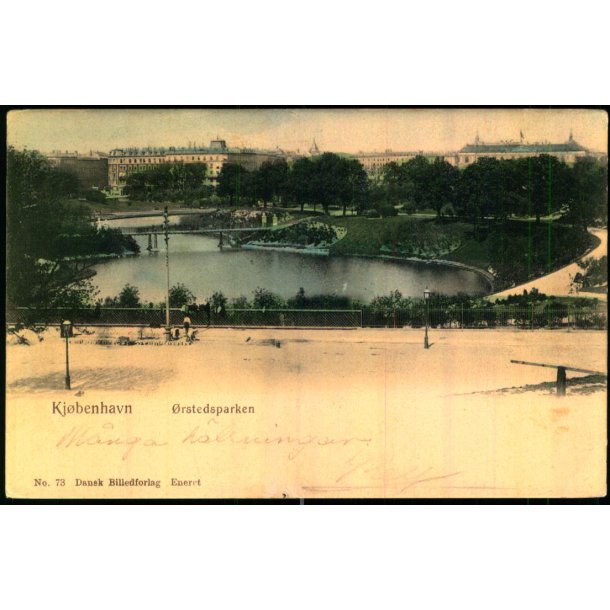Kjbenhavn - rstedsparken - Dansk Billedforlag 73 - Brugt