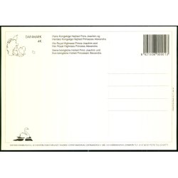 Prins Joachim og prinsesse Alexandra Bryllup - Svanen 4K - Ubrugt