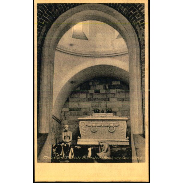 Christian d. X. sidste Hvilested - Roskilde Domkirke - u/n - Ubrugt