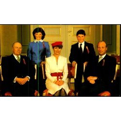 Norges Kongefamilie. - Foto u/n - Ubrugt