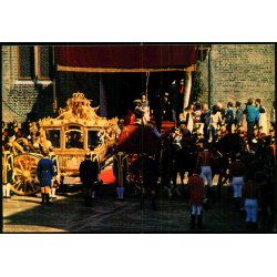 Dronning Beatrix - Prins Claus  i Guldkareten - Holland -  DH 41 - Ubrugt