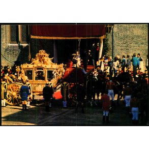 Dronning Beatrix - Prins Claus  i Guldkareten - Holland -  DH 41 - Ubrugt