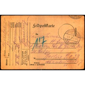 Feldpostkort - 8 - 9- 15 - 