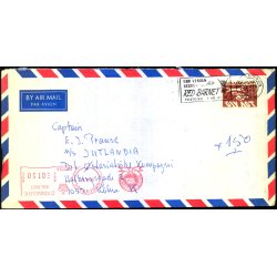 Efterporto - Brev fra Holte til M/S Jutlandia  25 - 4 - 1977 - Efterporto  1,50 re