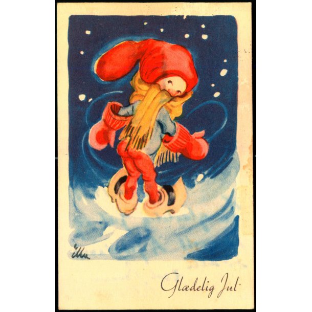 Illa - Gldelig Jul - Serie 742 - Brugt