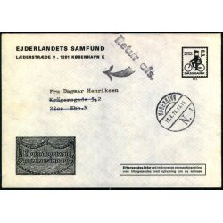 Brev til Kbenhavn N  15 - 2 75 - Retur til afs.  - Flyttet - Brugt