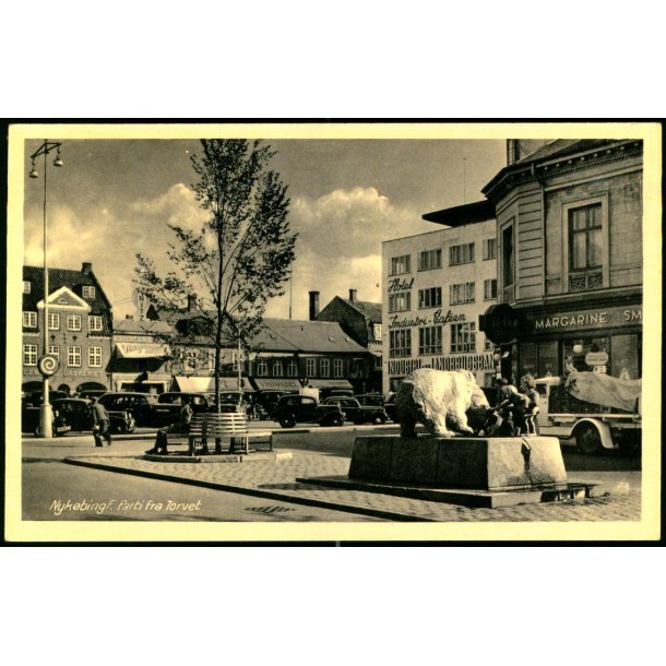  Nyk�bing F. - Parti fra Torvet - Stender N.F. 249 K - Ubrugt