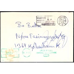 Efterporto - Ufrankeret Brev til Kbenhavn K.   28 - Marts - 1976 - Efterporto 240 re.