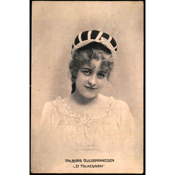 Valborg Guldbrandsen i "Et Folkesagn" - Alex Vincent 1049 - Brugt