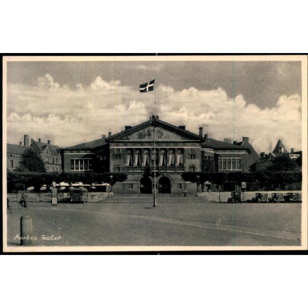 Aarhus - Teater - Stender �. 262 -  Ubrugt