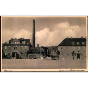 Haderslev - Posthuset og Elektricitetsv�rket - Rudolf Olsen 5503 - Ubrugt