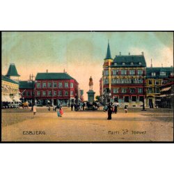 Esbjerg - Parti af Torvet - Stender 6146 - Ubrugt