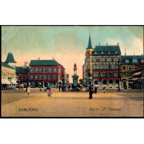 Esbjerg - Parti af Torvet - Stender 6146 - Ubrugt
