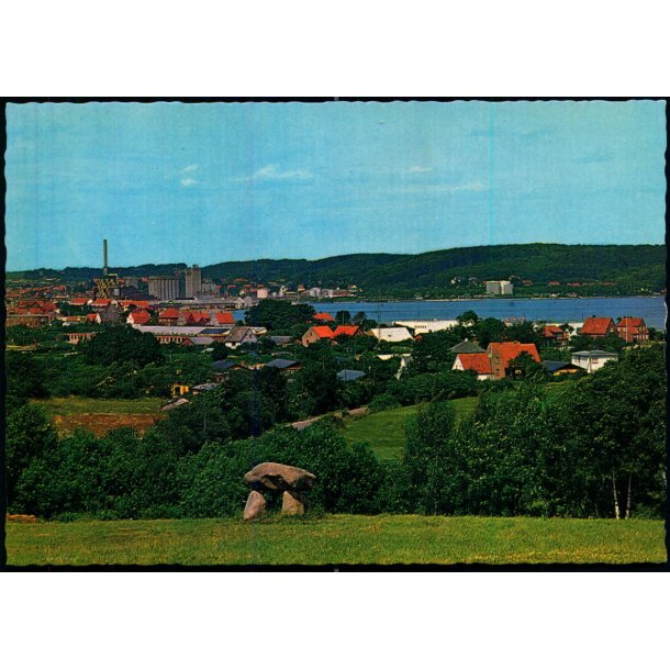 Aabenraa - Udsigt over Byen fra Syd - Stender 149 816 028 - Ubrugt