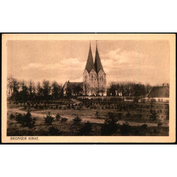Broager - Kirke - Fr, Biehl u/n - Ubrugt