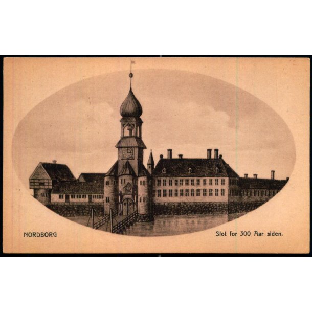 Nordborg - Slot for 300 Aar siden -  Fr. Biehl u/n - Ubrugt
