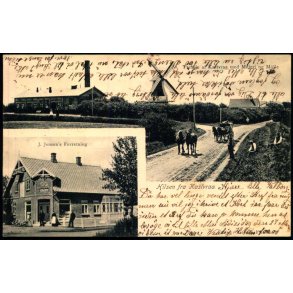 Partier af Kastvraa med Mejeri og Mlle - Jensens Forretning - A.Juul u/n - Brugt