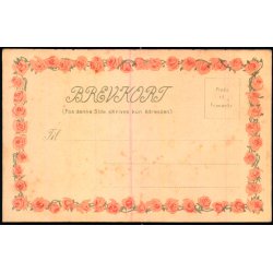 Blomsterkorso - Den lille Ole - A. J. 58 - Ubrugt - Slvfisk i kanten !