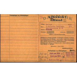 Kbekort - Mnd med Ptegninger - 2 Verdenskrig