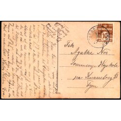 Nyk�bing M. - Udsigt fra Kirketaarnet - Nr. 1018 - Brugt