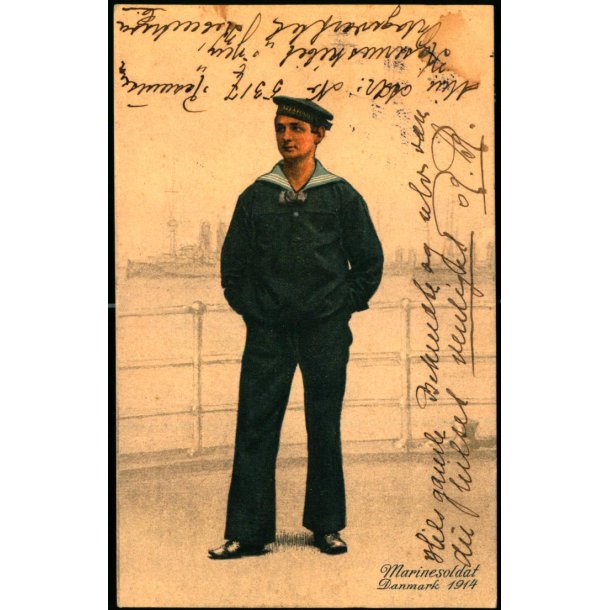 Marinesoldat - Danmark 1914 - Gieses Efterf. u/n