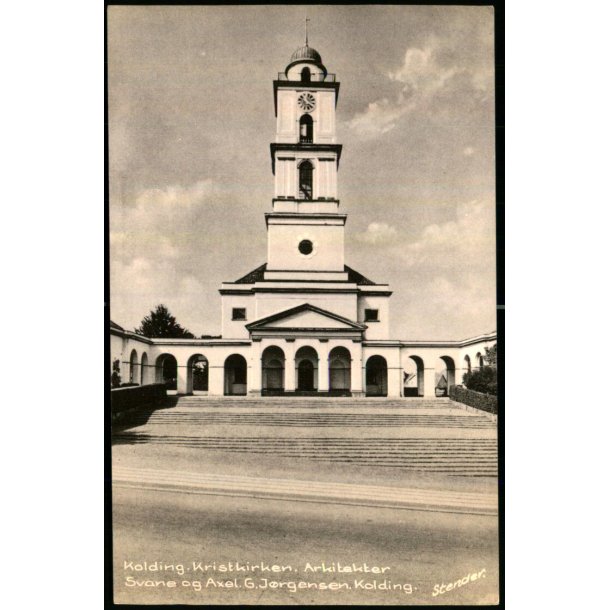 Kolding - Kristkirken - Stender K. 304 K - Ubrugt
