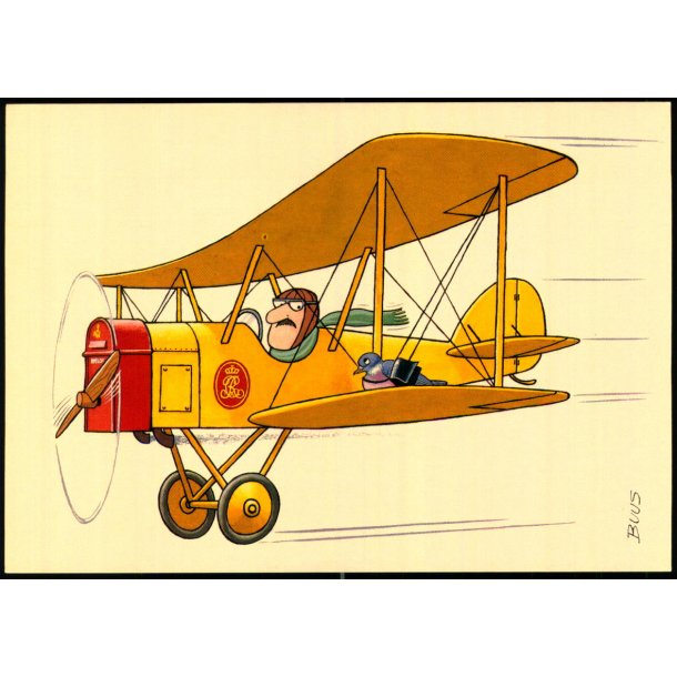 Buus - Postflyver - Nr. 18 - Ubrugt