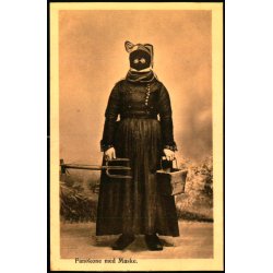 Fan�kone med Maske - J.N. Hansens Bogh. u/n - Ubrugt