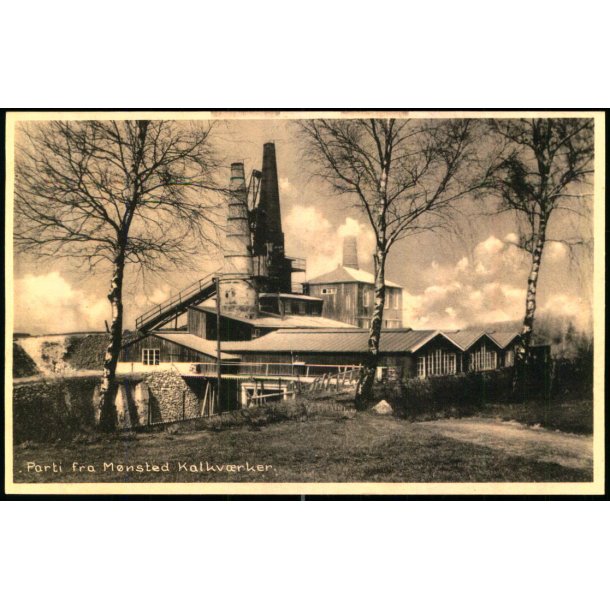 Parti fra M�nsted Kalkv�rker - Graugaard og Rasmussen 93485 - Ubrugt