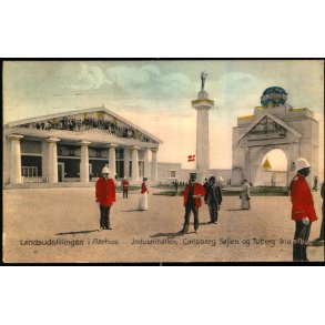 Landsudstillingen i Aarhus - Industrihallen -,Carlsberg S�jlen - Tuborg - Bang & Gluud 18114 - Brugt