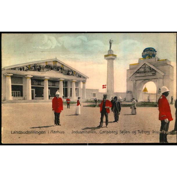 Landsudstillingen i Aarhus - Industrihallen -,Carlsberg S�jlen - Tuborg - Bang &amp; Gluud 18114 - Brugt