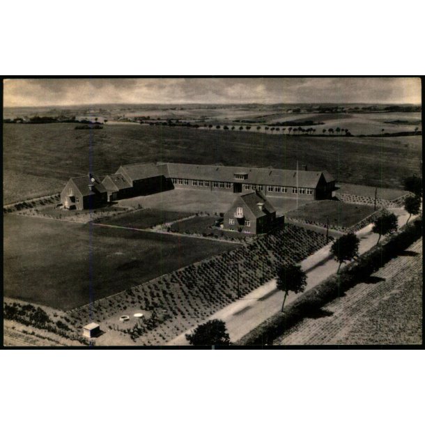 �rsted Byskole - Luftfoto Sylvest Jensen 97693 - Brugt