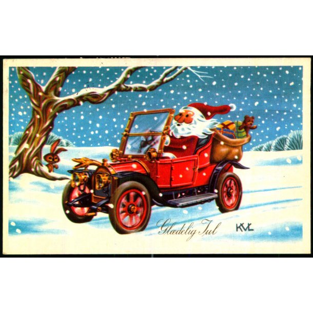 K.V. Larsen - Gldelig Jul - Rudolf Olsen u/n - Brugt