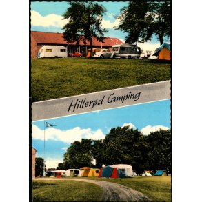 Hillerd Camping - W&L. u/n - Ubrugt - Limrest p Bagside !