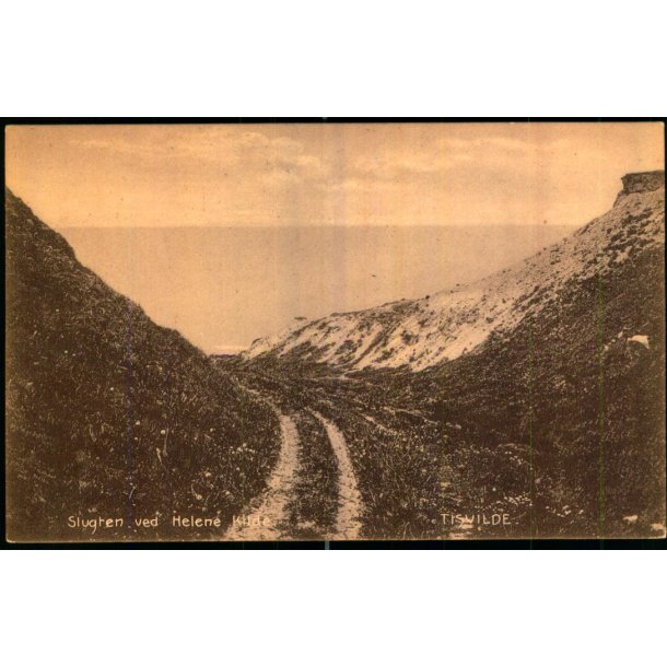 Slugten ved Helene Kilde - Tisvilde - K. Poulsen 22093 - Ubrugt