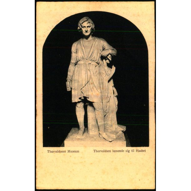Thorvaldsens Museum - Thorvaldsen l�nende sit til Haabet -  u/n - Ubrugt