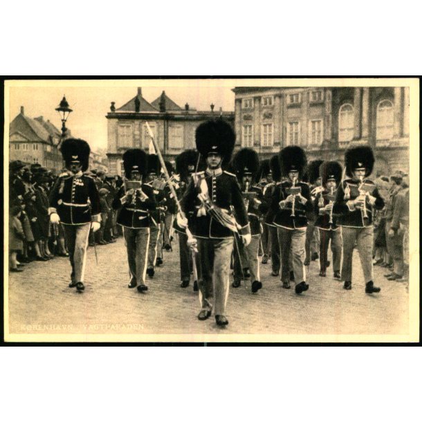 Kbenhavn - Vagtparaden - J.C.O. 525 - Ubrugt