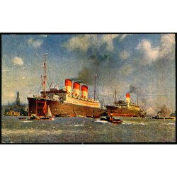 Hamburg - Syd Dampfer - u/n - Brugt - Svagt Hjrne !