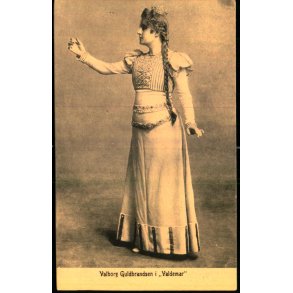 Valborg Guldbrandsen i Valdemar - Ed.F.Ph. & Co. 4728 - Ubrugt