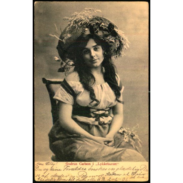 Gudrun Carlson i Lykkebarnet - Alex Vincent 1006 - Brugt