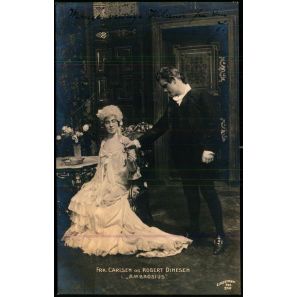 Gudrun Carlson og Robert Dinesen i Ambrosius - Alex Vincent 240 - Brugt
