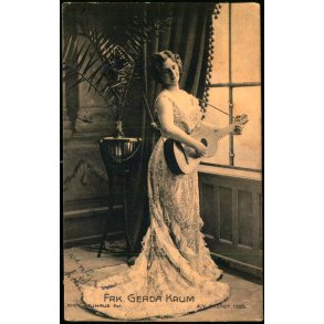 Frk. Gerda Krum - Alex Vincent 1253 - Brugt.