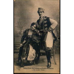 Gerda Krum-Nathansen og Holger Reenberg - Den glade Enke - Alex Vincent 469 - Ubrugt