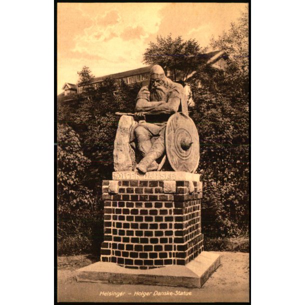 Helsingr - Holger Danske Statue - Chr. Pedersen 635 - Ubrugt