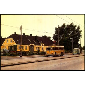 KS trolleybus p� Lyngbyvej - HT Museum u/n - Ubrugt
