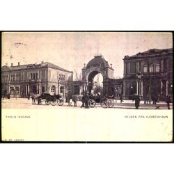 Hilsen fra Kbenhavn -  Tivolis Indgang - C. St. u/n - Ubrugt - Svagt hjrne !