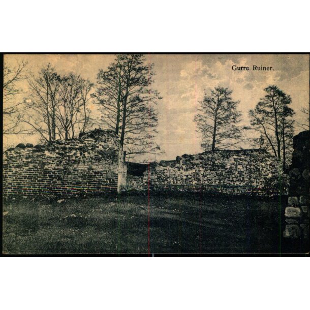 Gurre Ruiner - J.M. 814 - Ubrugt